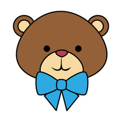 cutte little bear teddy with bowtie
