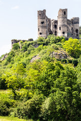 Fototapeta na wymiar Castles in the Auverne, France
