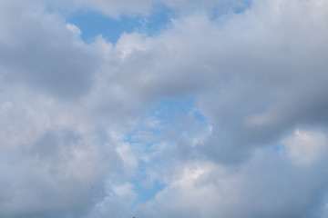 Fototapeta premium beautiful blue sky with clouds background.Sky clouds.