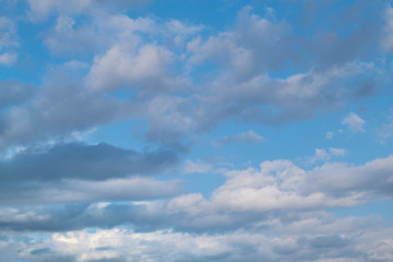 Obraz premium beautiful blue sky with clouds background.Sky clouds.