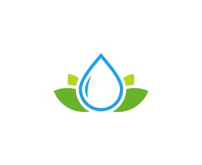 Water drop logo