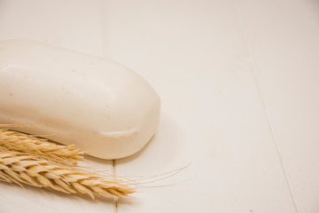 Bar soap for personal hygiene and hand washing.