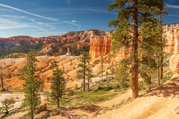 Hiking trail in Bryce Canyon National Park, Utah, USA