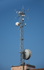 Antenna for mobile network,in venice ,Italy,2019