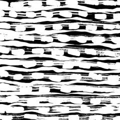 Brush grunge pattern. White and black vector.