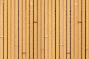 Brown bamboo fence seamless background and pattern