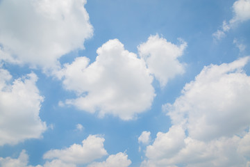 Obraz premium Blue sky and clouds