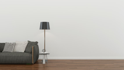 living room interior. 3d render background wood floor wooden wall template design mock up copy space