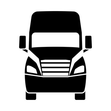 Truck Icon Front View