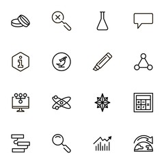 Line icon set
