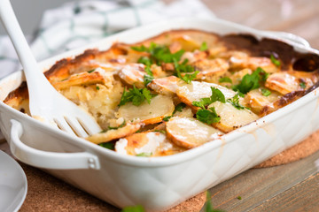 Scalloped potatoes