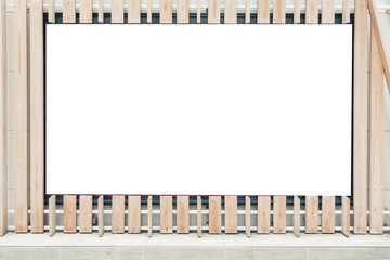 Mockup image of Blank billboard