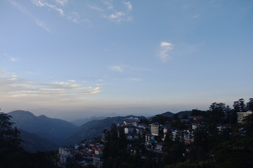 shimla in the evening