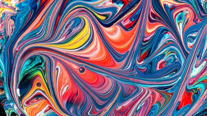 Art of acrylic color abstract background
