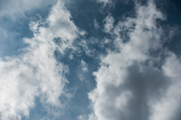 Fototapeta premium Clouds under sky