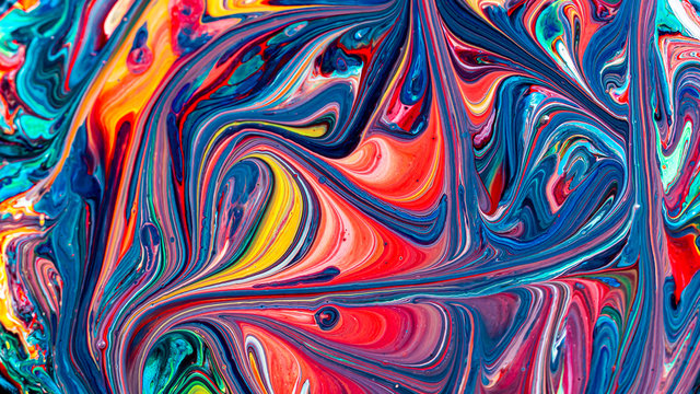 Beautiful acrylic color abstract background