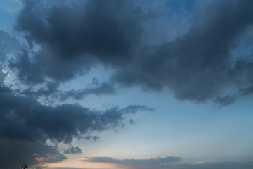 Obraz premium Clouds under sky