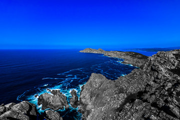 スペイン（ビーゴ）の無人島（シエス諸島）