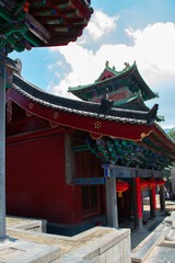 Obraz premium Shaolin, Buddhist monastery and temple in central China, located on Songshan Mountain.