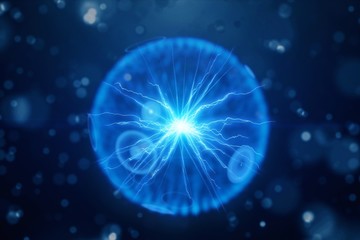 Electric power lighting sphere