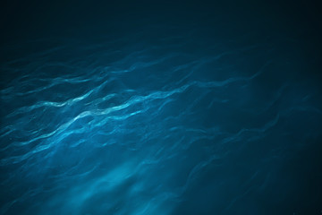 Underwater scene with light