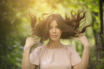 Naklejka premium What a gorgeous hair.