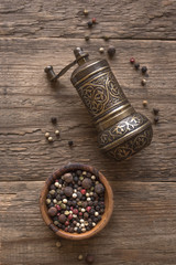Vintage pepper mill