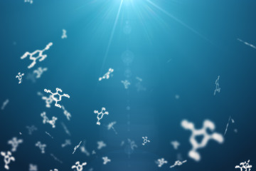 TNT's chemical molecules