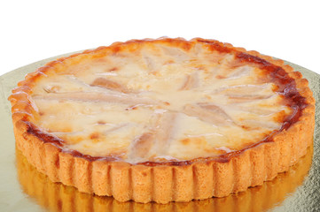 Baking carved on a white background