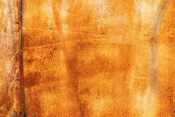 Orange Metal rusty background, Metal grunge texture
