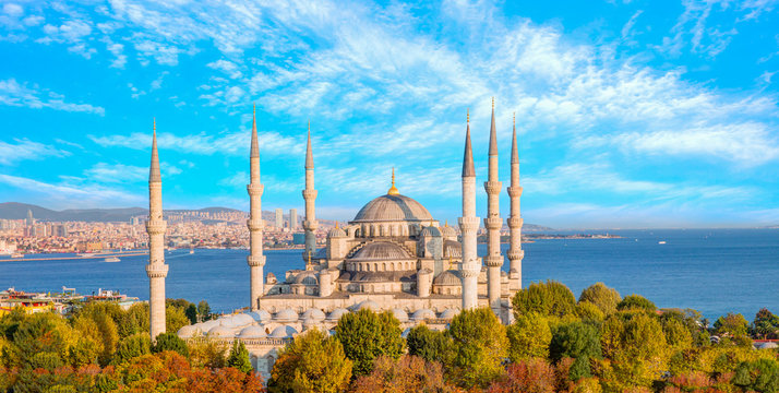 The Sultanahmet Mosque (Blue Mosque) - Istanbul, Turkey