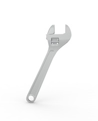 Universal Car Tool isolated on white 3D Rendering