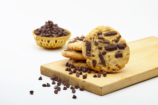 cookies with chocolate