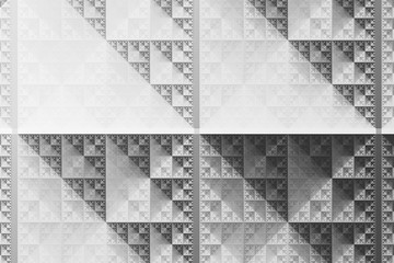 Black and White fractal.