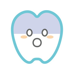 ショックを受ける歯