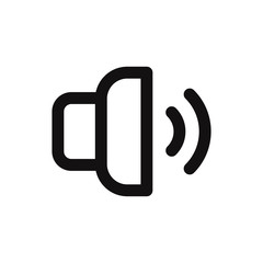 Volume vector icon in modern style for web site and mobile app