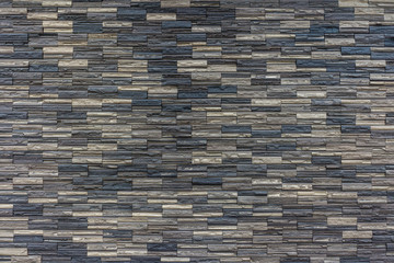Modern stone brick wall. For using as background and texture.