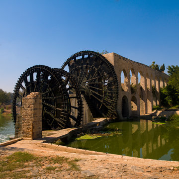 The Norias of Bechriyyat, Hama, Syria