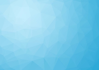 Fototapeta na wymiar Abstract mosaic Blue Polygonal Geometric Triangle Background, Low Poly Style. Business Design Templates modern Triangle Background.