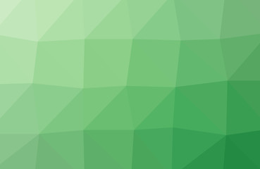 Obraz premium Abstract mosaic Green Polygonal Geometric Triangle Background, Low Poly Style. Business Design Templates modern Triangle Background.