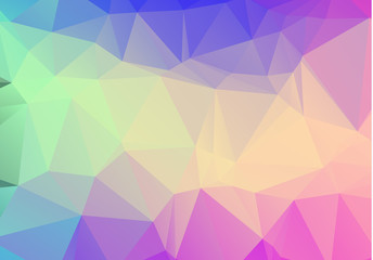 Abstract mosaic Colorful Polygonal Geometric Triangle Background, Low Poly Style. Business Design Templates modern Triangle Background.