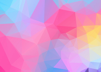 Abstract mosaic Colorful Polygonal Geometric Triangle Background, Low Poly Style. Business Design Templates modern Triangle Background.