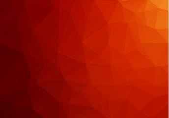 Abstract mosaic Red Polygonal Geometric Triangle Background, Low Poly Style. Business Design Templates modern Triangle Background.