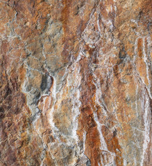 Rusty materials on stones 9