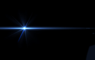 Abstract overlays background ,digital lens flare. Blue Light color.