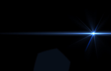 Flare Light transition, lens flare, light leaks, overlays on black background.