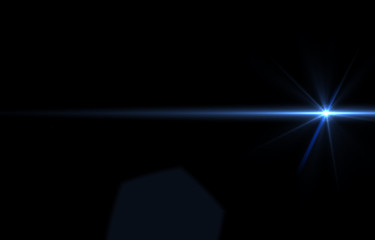 Flare Light transition, lens flare, light leaks, overlays on black background.