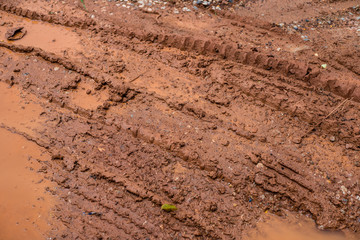 closeup mud texture background, after heavy rain.