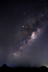 Fototapeta na wymiar Milky Way Galaxy night sky 
