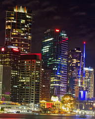 Brisbane city at night 